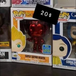 Funko pop- dragon ball- super saiyan vegeta